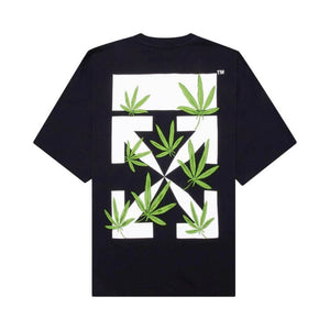 OFF-WHITE Weed Arrows Oversized
T-Shirt (Black/Green)